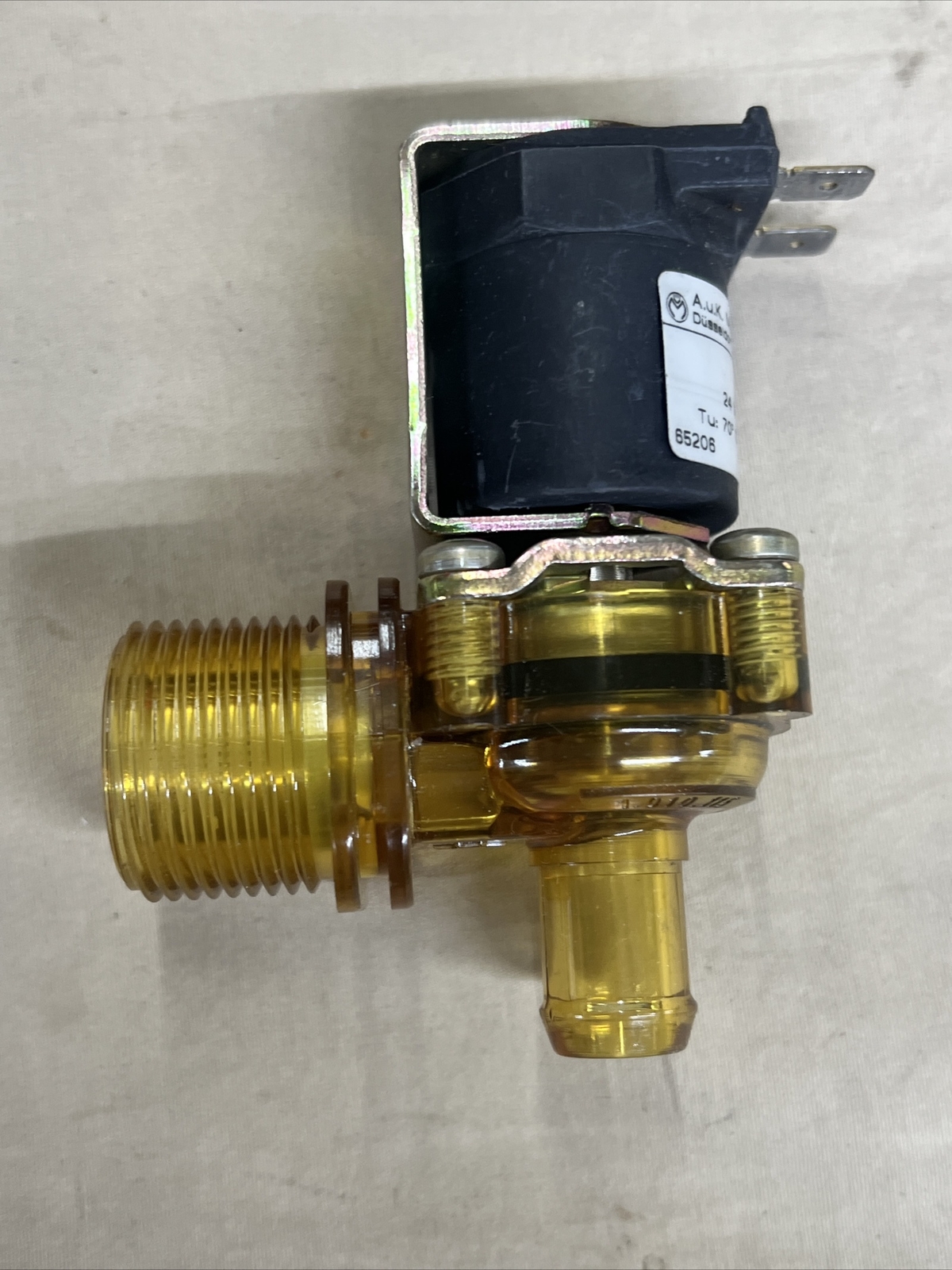 AUK MULLER DISPENSE SOLENOID VALVE 24V 50-60 Hz 65206 493