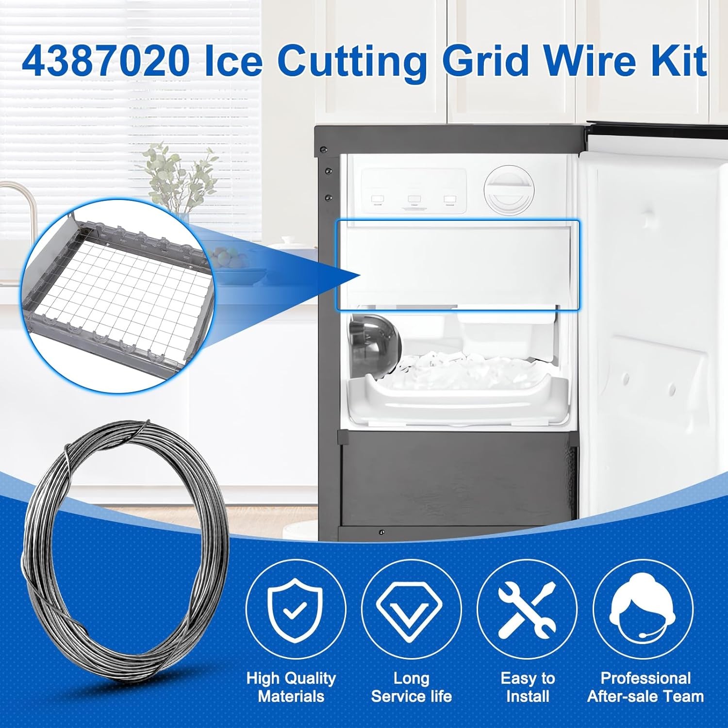 4387020 Icemaker Cutting Grid Wire Compatible With Whirlpool ACS50…
