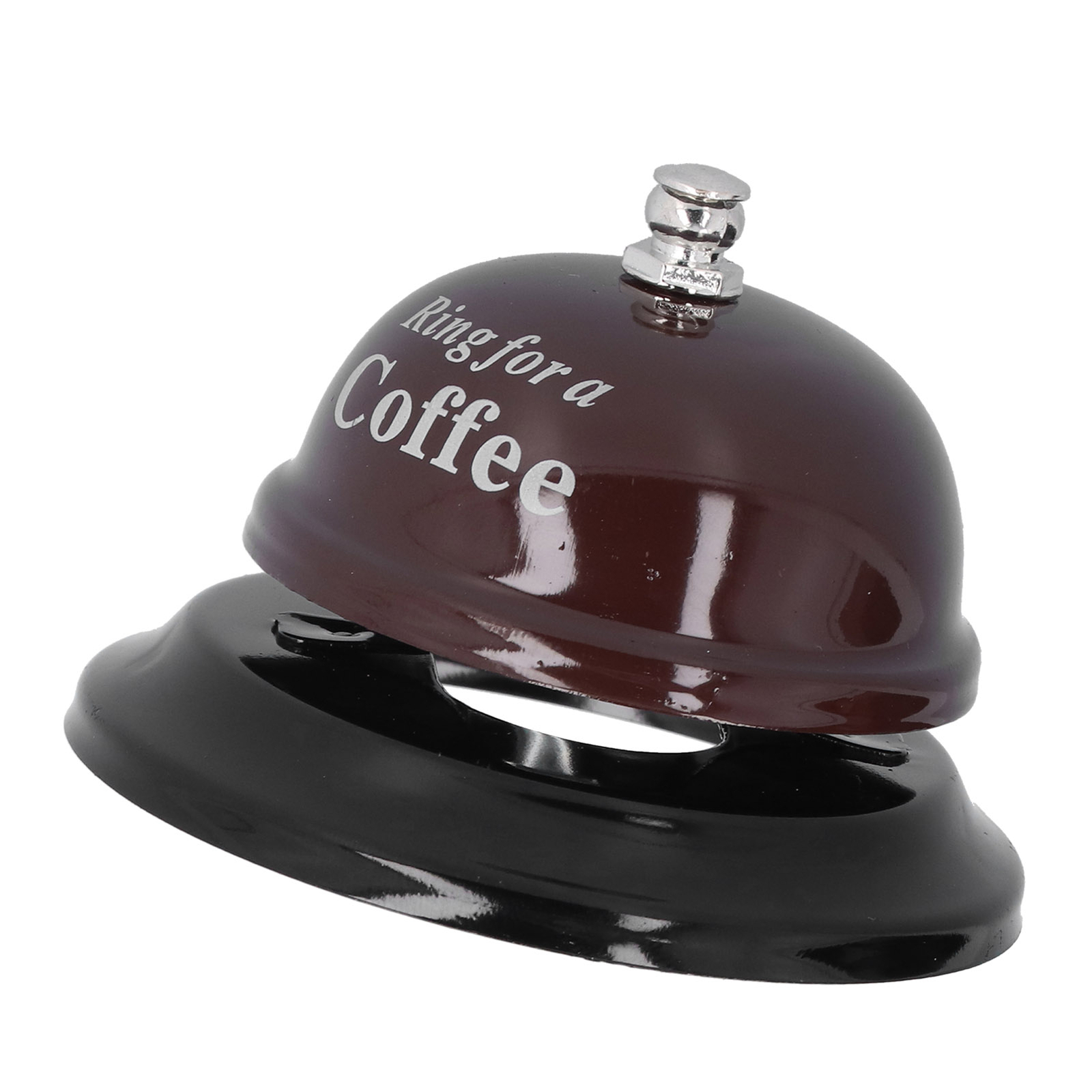 (Black)Restaurant Call Bell With Anti Slip Base Manual Meeting Bar Service Be US