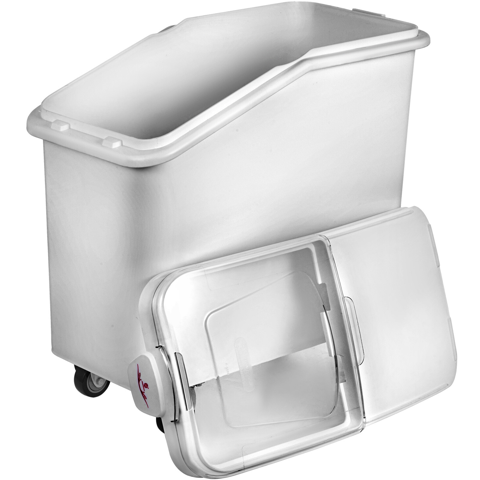 Dry Ingredient Storage Bin 10 Styles Mobile Container w/Scoop Commercial Kitchen