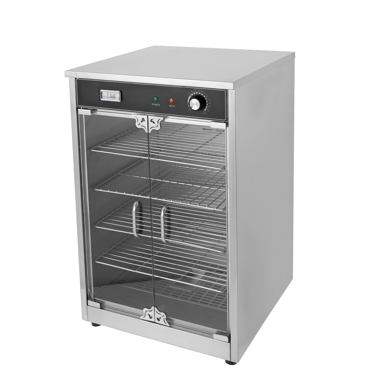 600 W Food Warmer Electric Food Warmer Countertop Heated Holding Cabinet 30-85°C