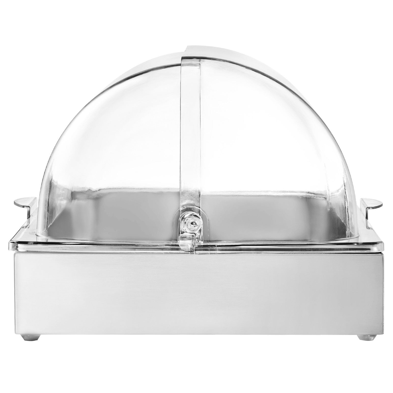 Countertop Food Serving Display Container Condiment Dispenser Tray with Lid