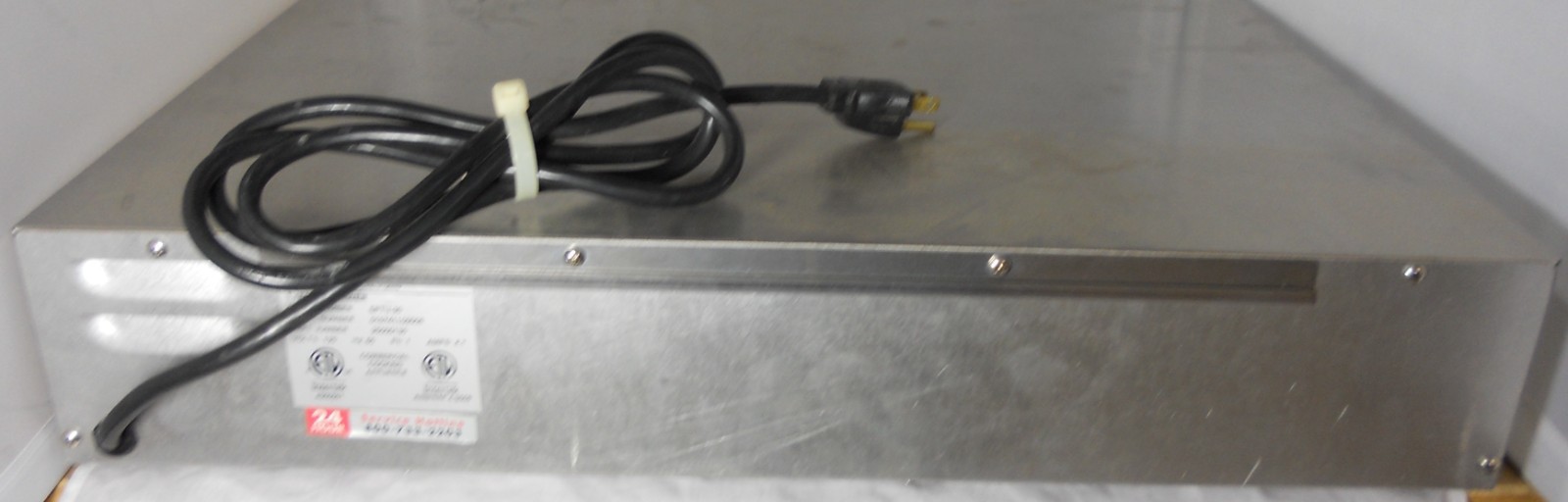 APW Wyott SPTU-30 Hot Dog Thermo Drawer Warmer Stainless 365 Watts