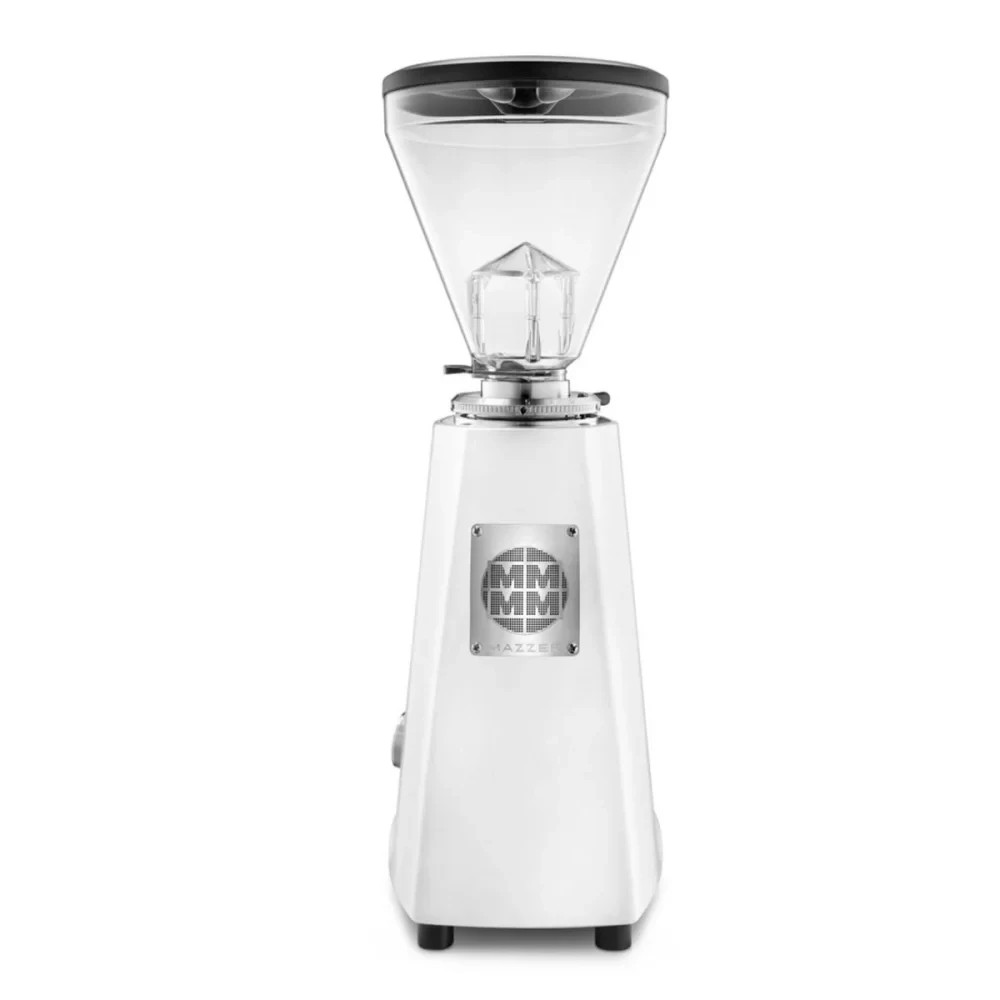 MAZZER SUPER JOLLY V UP AUTOMATIC ESPRESSO COFFEE GRINDER WHITE WHOLESALE MAKER