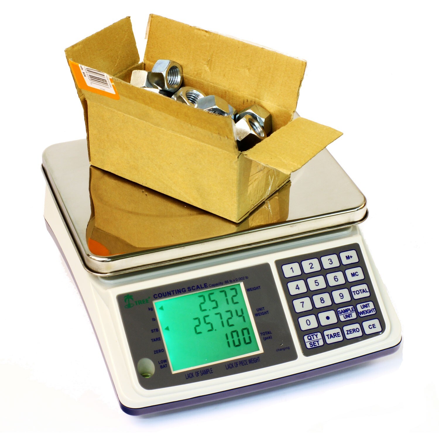Tree MCT 33 Plus Medium Parts Counting Scale 33lb x 0.001lb *Open Box