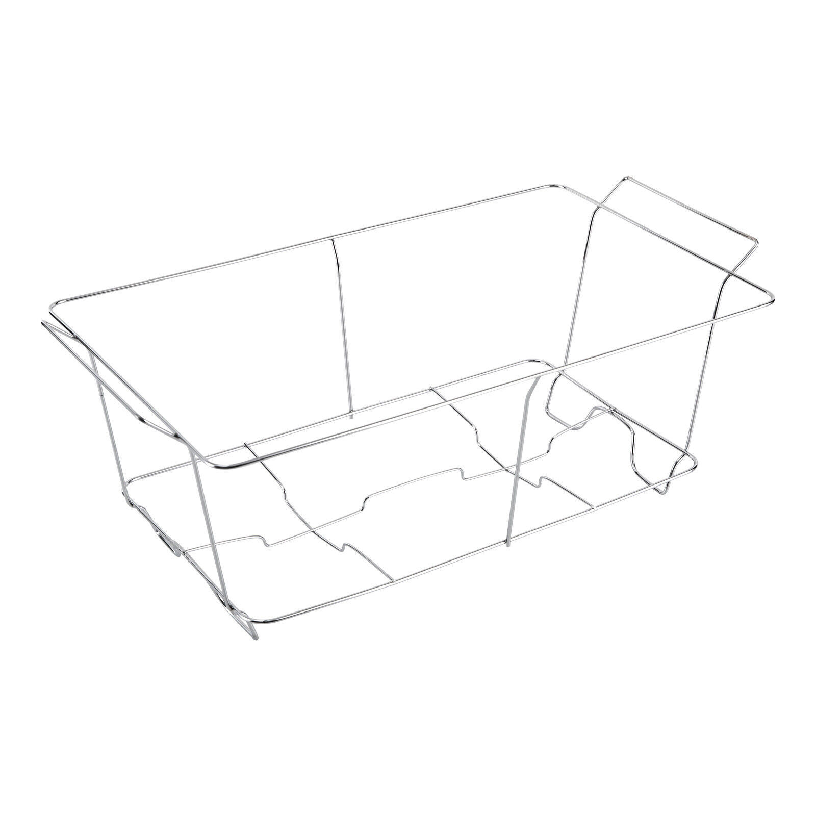 24-Pack Full-Size Chafing Wire Racks Buffet Stand 20 × 12 in Silver
