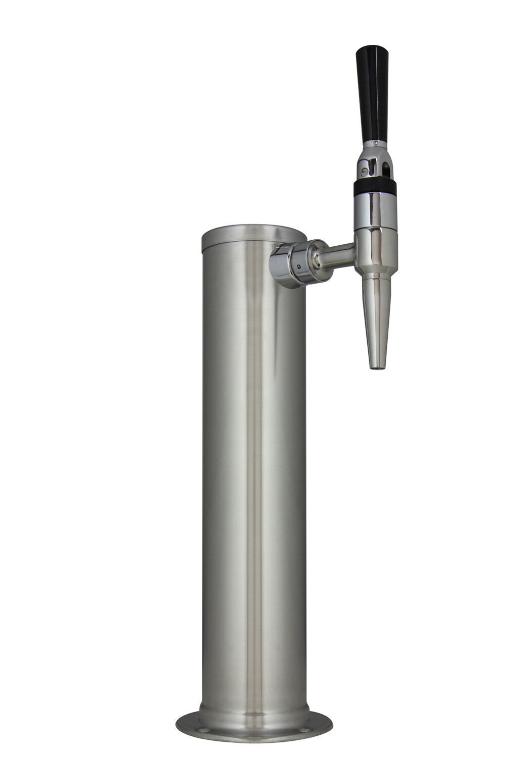 Kegco DT145-1B-STOUT 14″ Brushed Stainless 1-Faucet Draft Tower – Stout Faucet