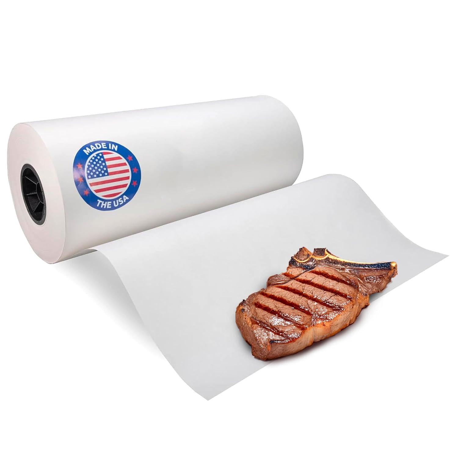 White Butcher Paper 24″ X 12000″ (1000 Feet) – Usa-Made Natural Butcher Paper Ro