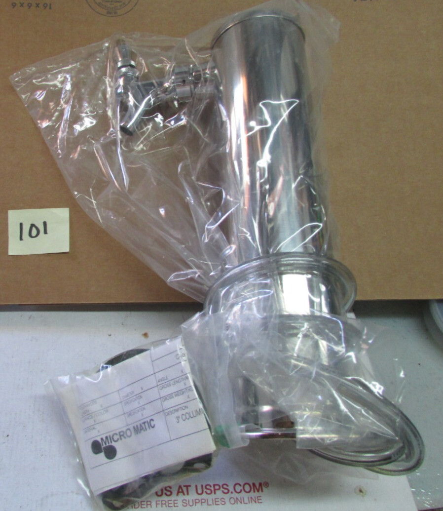 Micro Matic 406-053A Column Draft Beer Tower Countertop 3″ Diameter