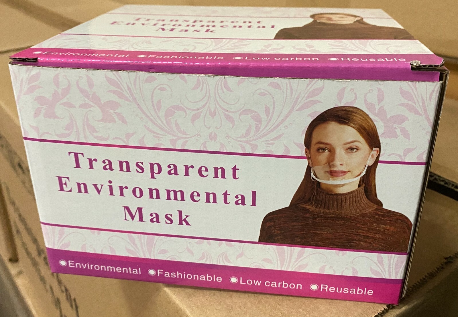200 Pack Reusable Mouth Shield; Restaurant Kitchen Hotel chief waiter waitress
