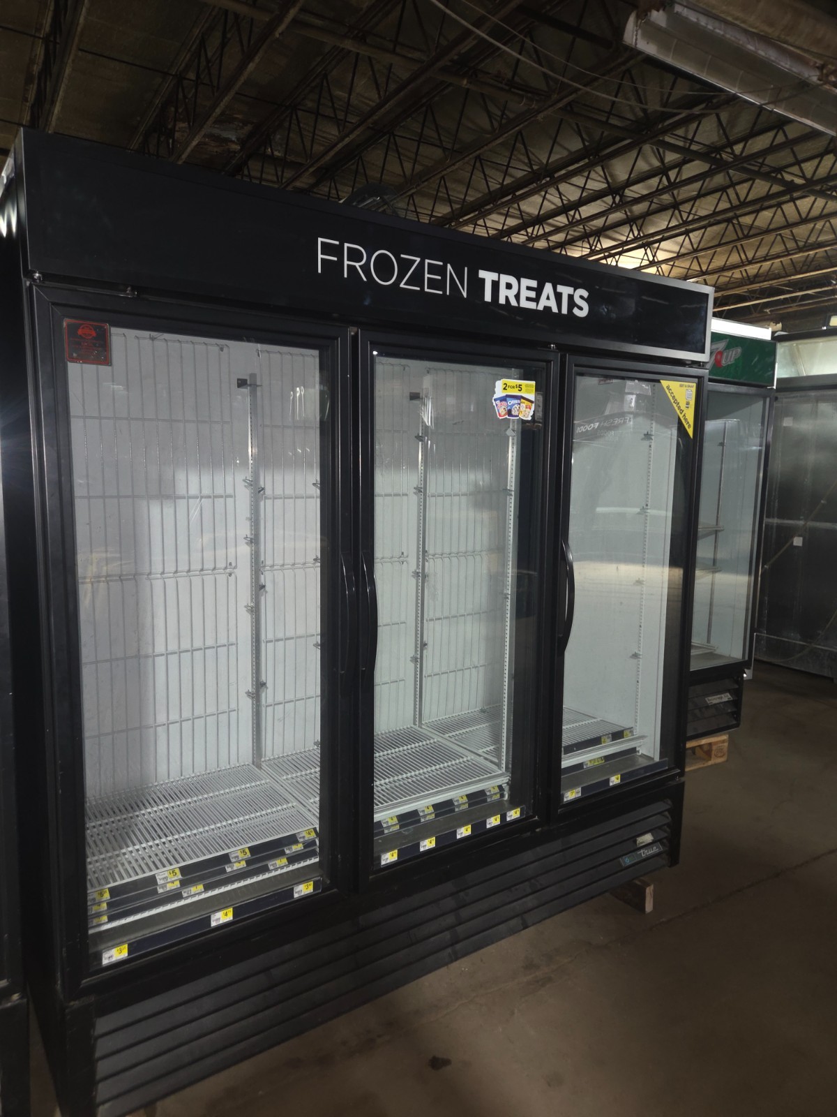 3 Doors commercial freezer
