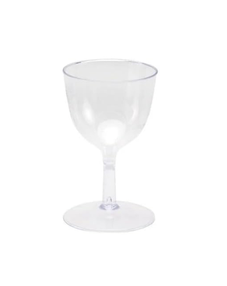 2oz Clear Petite Plastic Wine Cups – Disposable Wine Glasses for Party 210pcs
