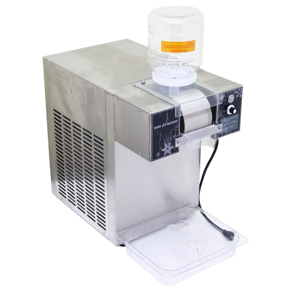 PreAsion® Automatic Electric Ice Shaver 400lbs/day Snow Cone Maker Ice Crusher