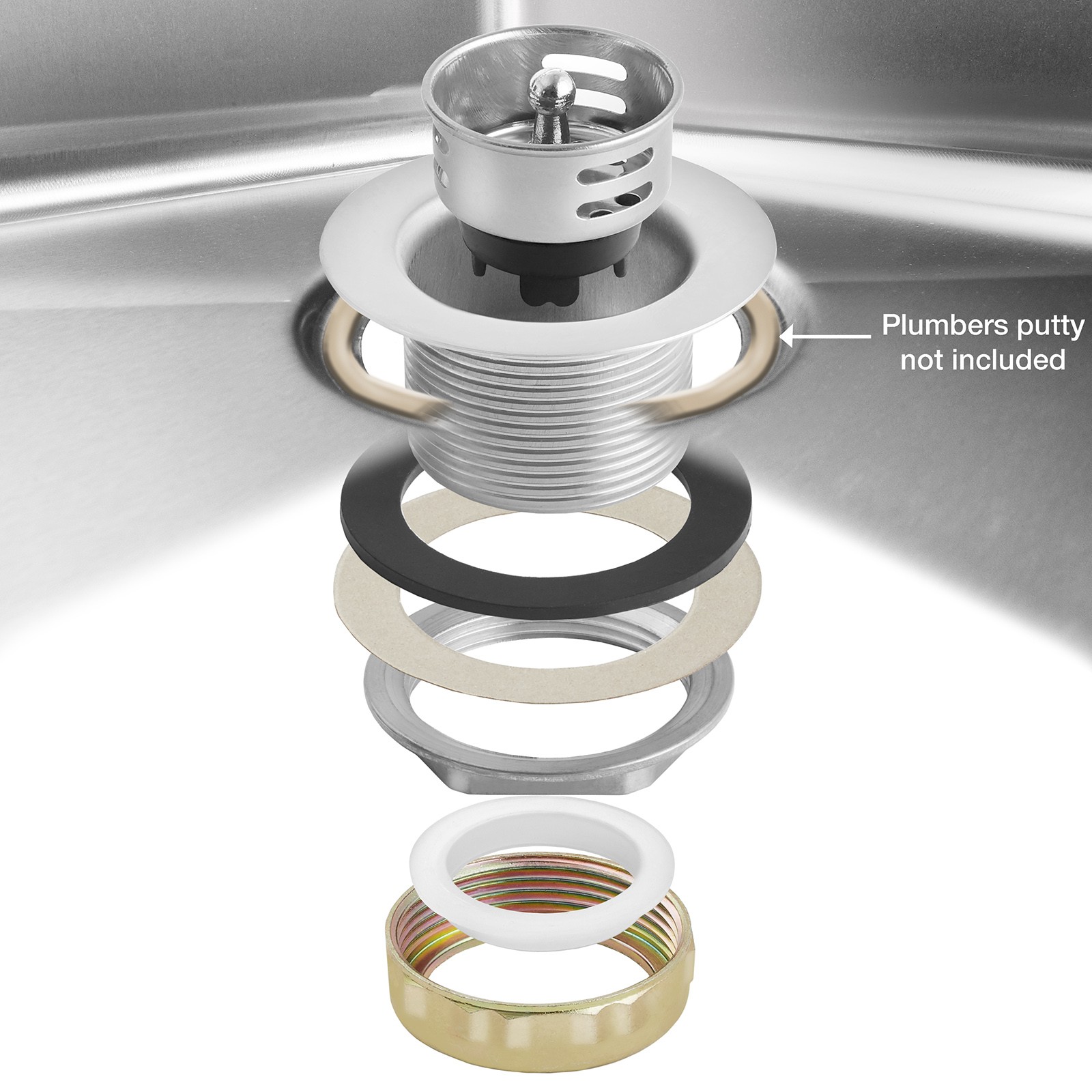 Three Compartment Commercial Kitchen Sink – Stainless Steel