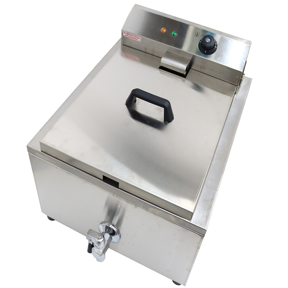 110V 60HZ 2KW Funnel Cake Fryer Machine Maker 2 Ring Molds