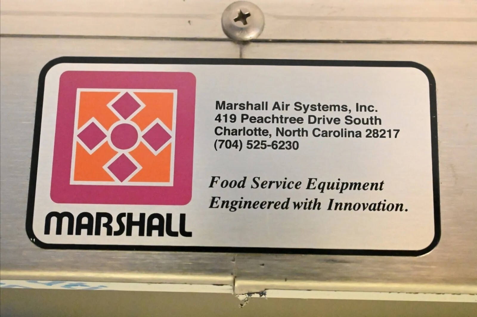 Marshall Air Systems 10×24 TGLO Red Series 5000 Model 500793R 120V OEM/Genuine