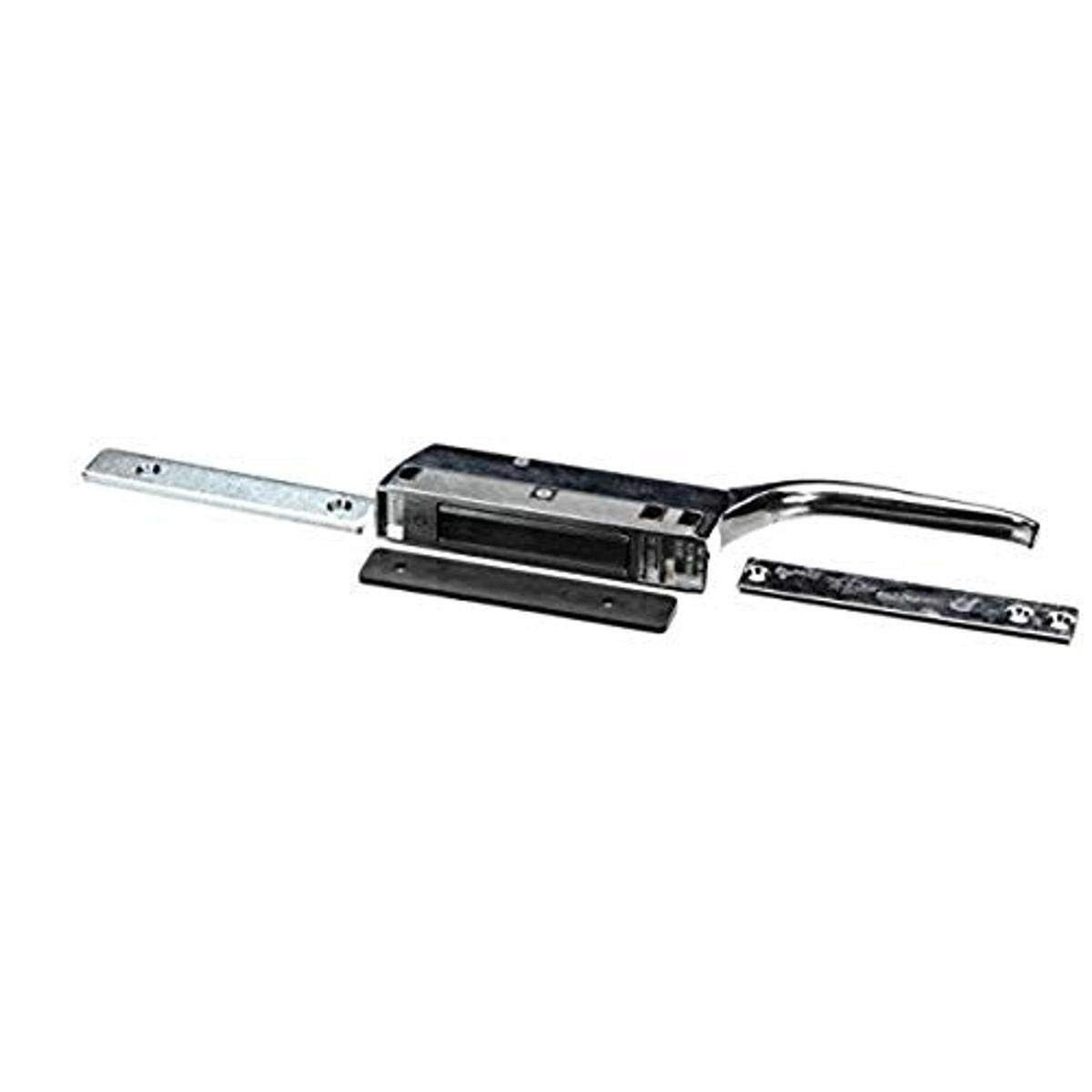 Premium Chrome Magnetic Edgemount Latch with Offset Handle – 11.5″ L