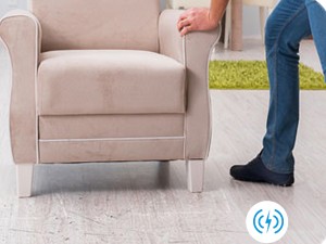 1.3″ X 0.6″ Oval Black Furniture Plastic Feet Cover Table Chair Legs Pad Floor