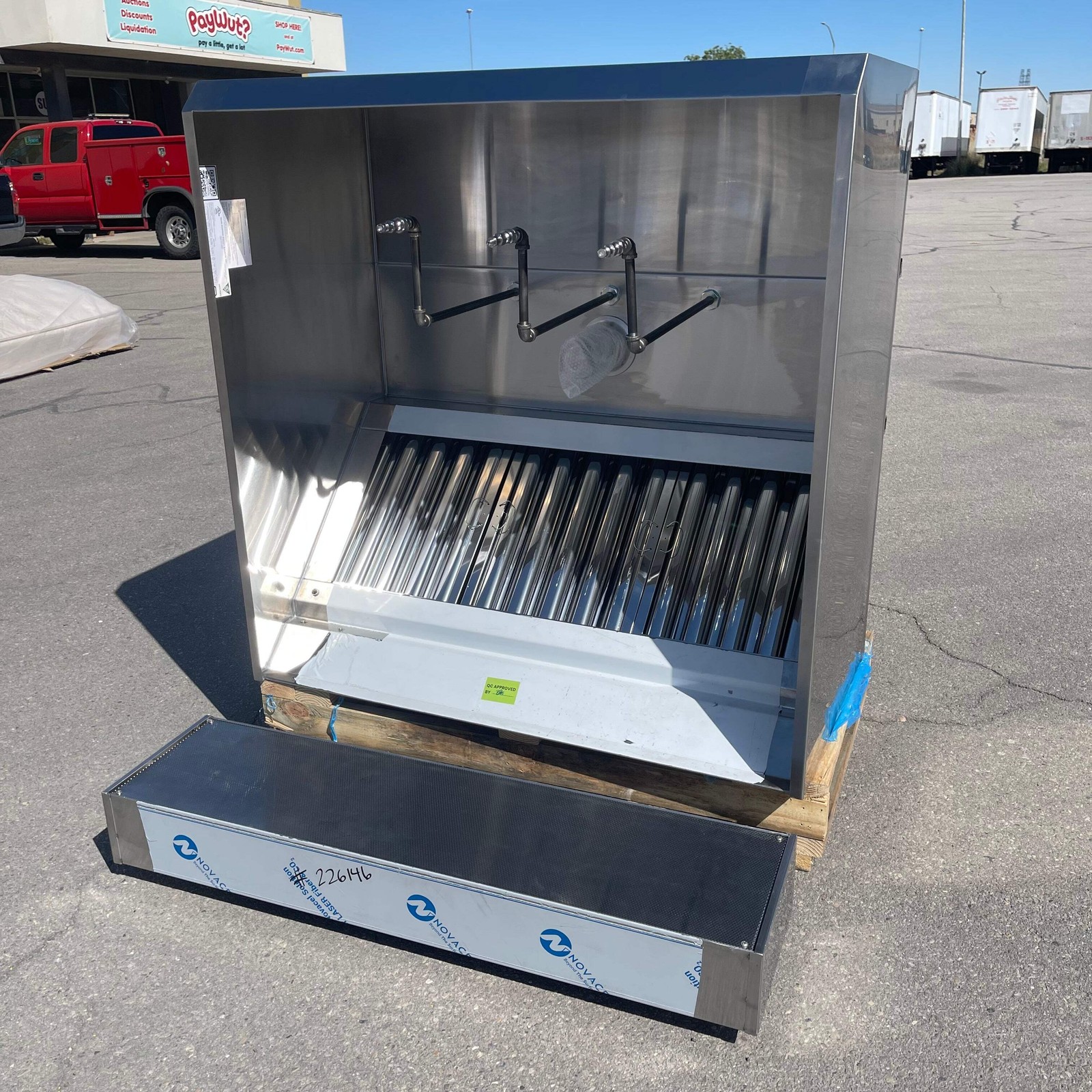 Z@ NORTH AMERICAN KITCHEN SOLUTIONS Commercial Kitchen Exhaust Hood Stainless St