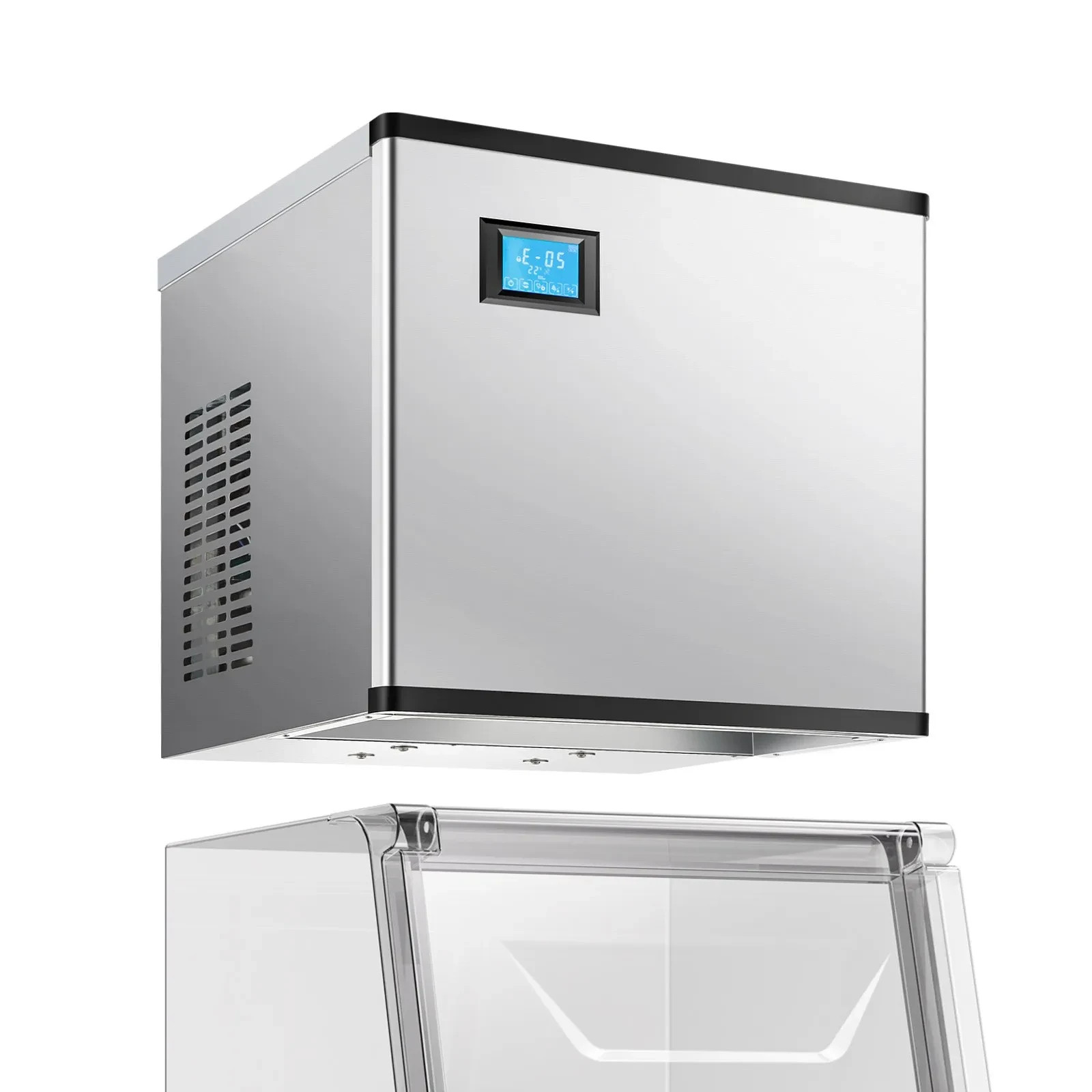 VEVOR 300LB Commercial Ice Maker Machine Self-Cleaning Ice Machine – Head Only