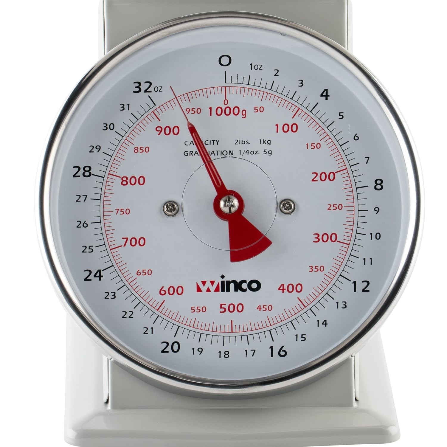 Analog Receiving Scale with Dial, 6.5″