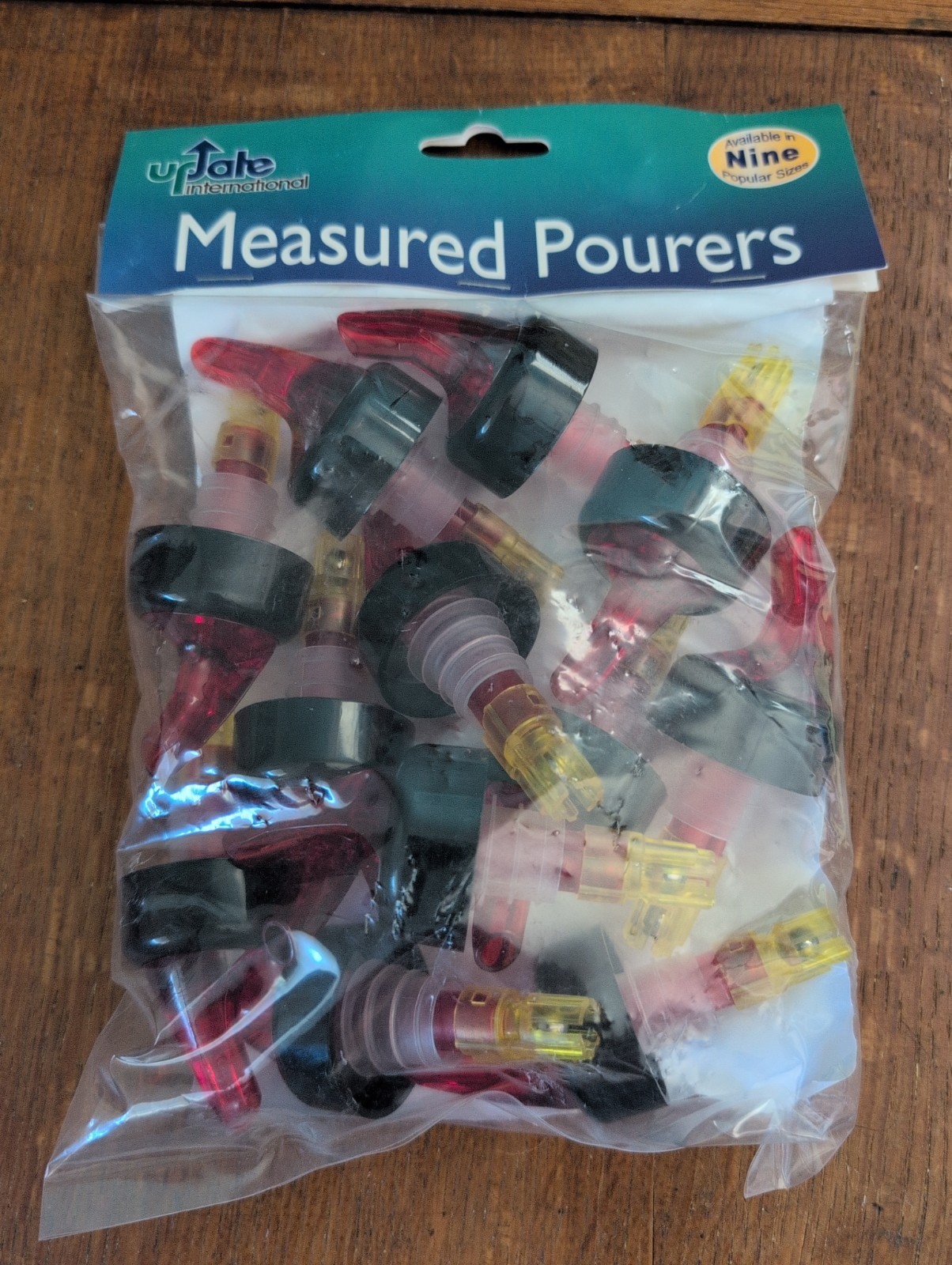 12 Per Bag – Update Int’l 1.5 OZ MP-8 Measured Pourers