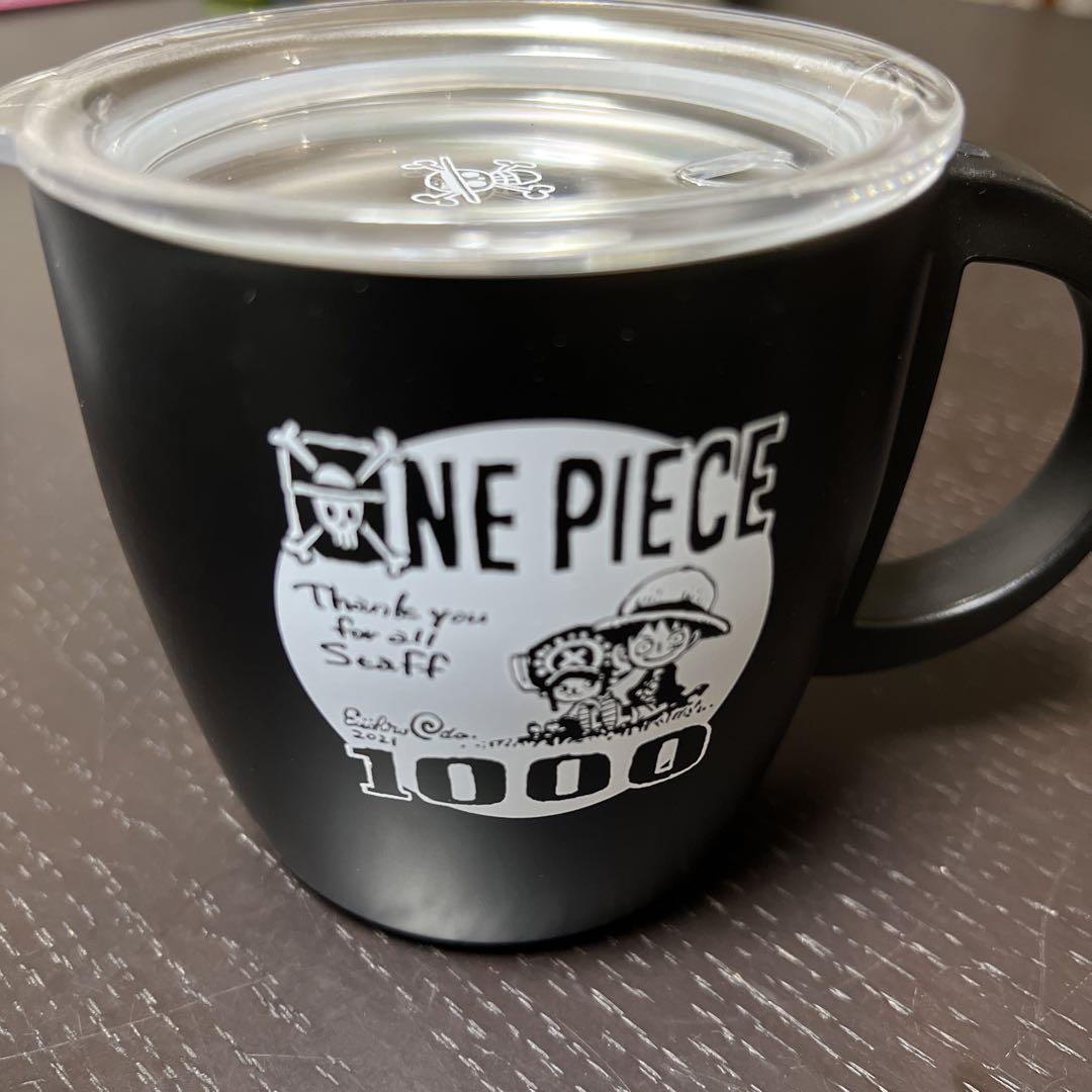 One Piece Episode 1000 Commemorative Thermos Stainless Mug Japan Limited used