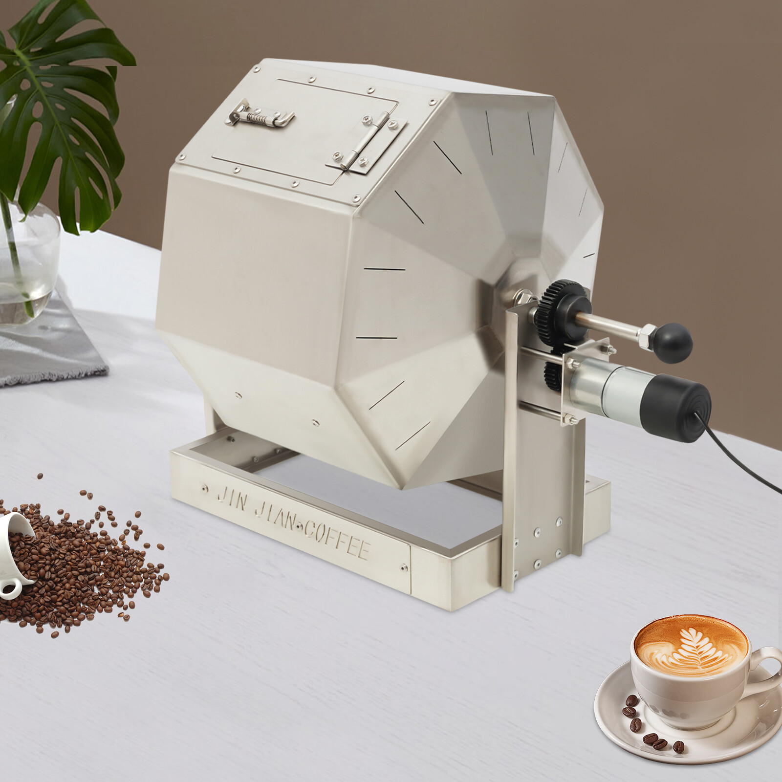 Electric Coffee Beans Roaster Machine Commercial Coffee Bean Roaster 2500-3000g