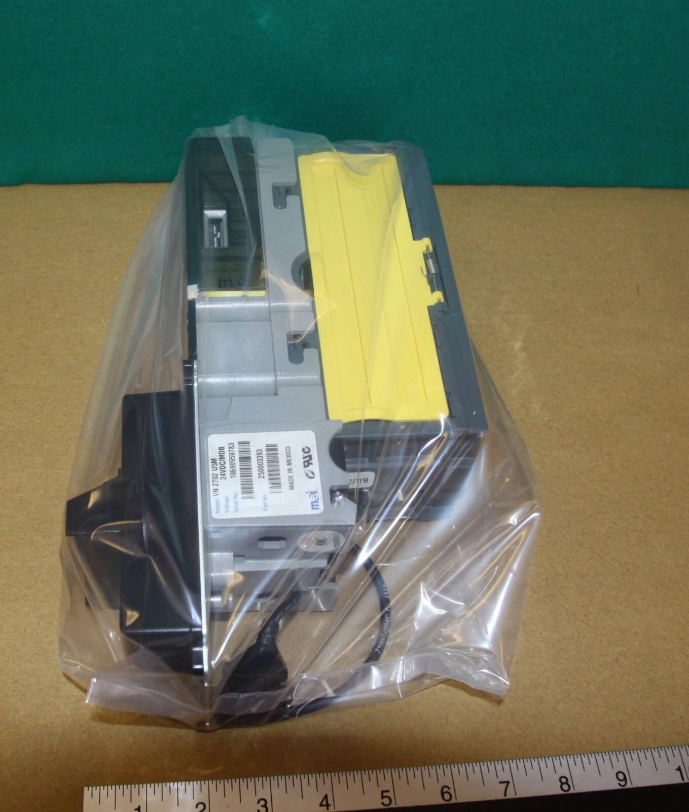 Mars MEI VN 2702 vending machine bill acceptor $1. – $20. bills – Tested good
