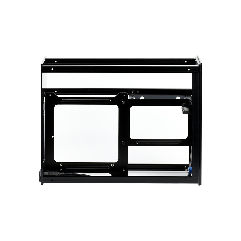 GEEEK A60 Plus Mini-ITX PC Case, Matte Black