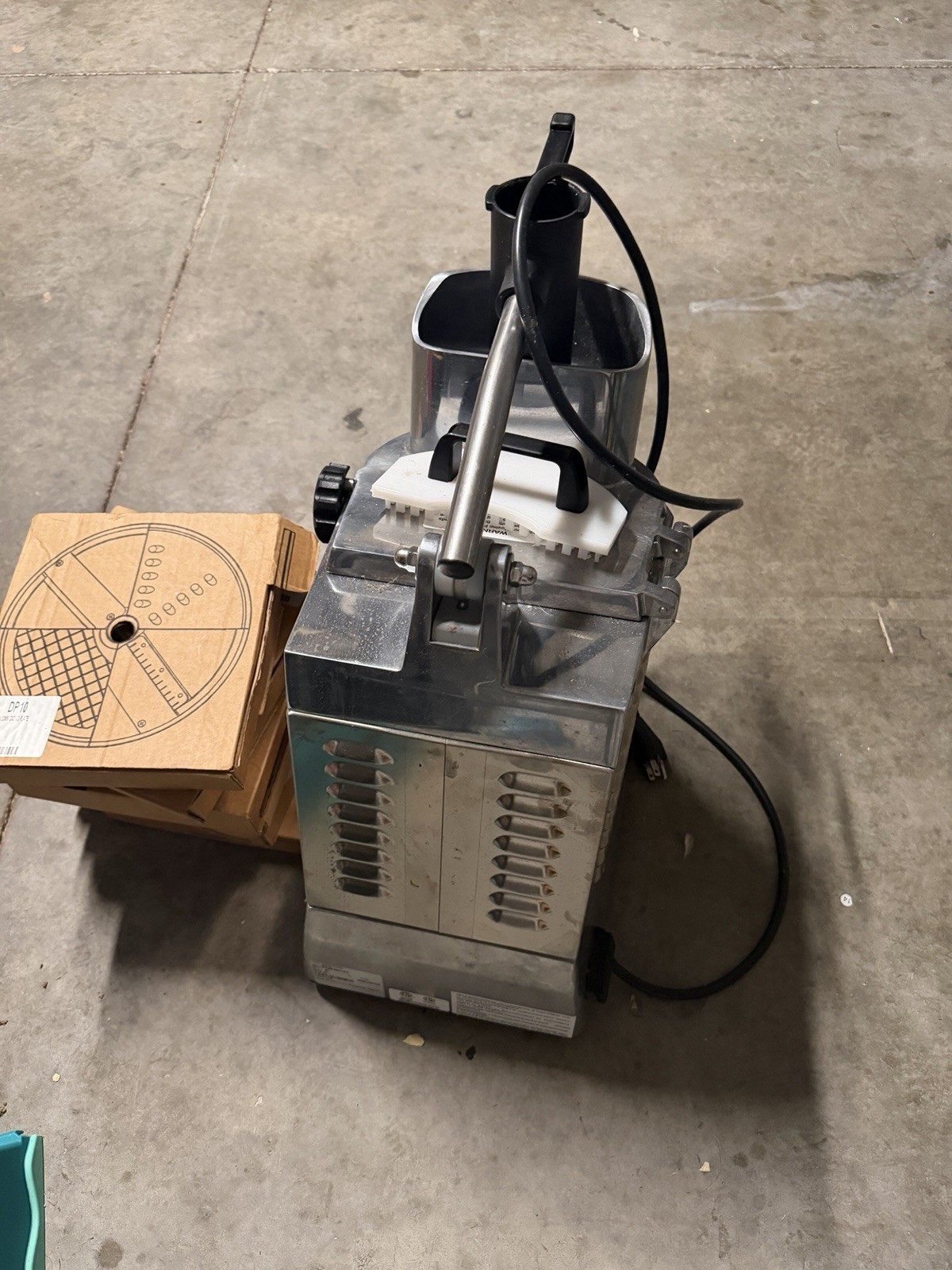 Univex Commercial Continuous Feed Food Processor Continuous Feed Processor