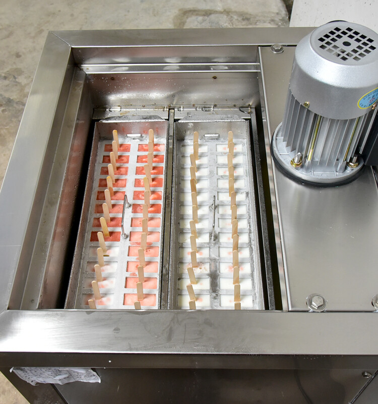 Commercial Two Slim Molds Ice Popsicle Ice Bars machine,Ice Lolly Machine