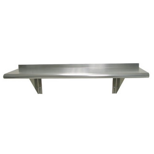 Advance Tabco WS1224X 24 in x 12 in Stainless Steel Wall Shelf