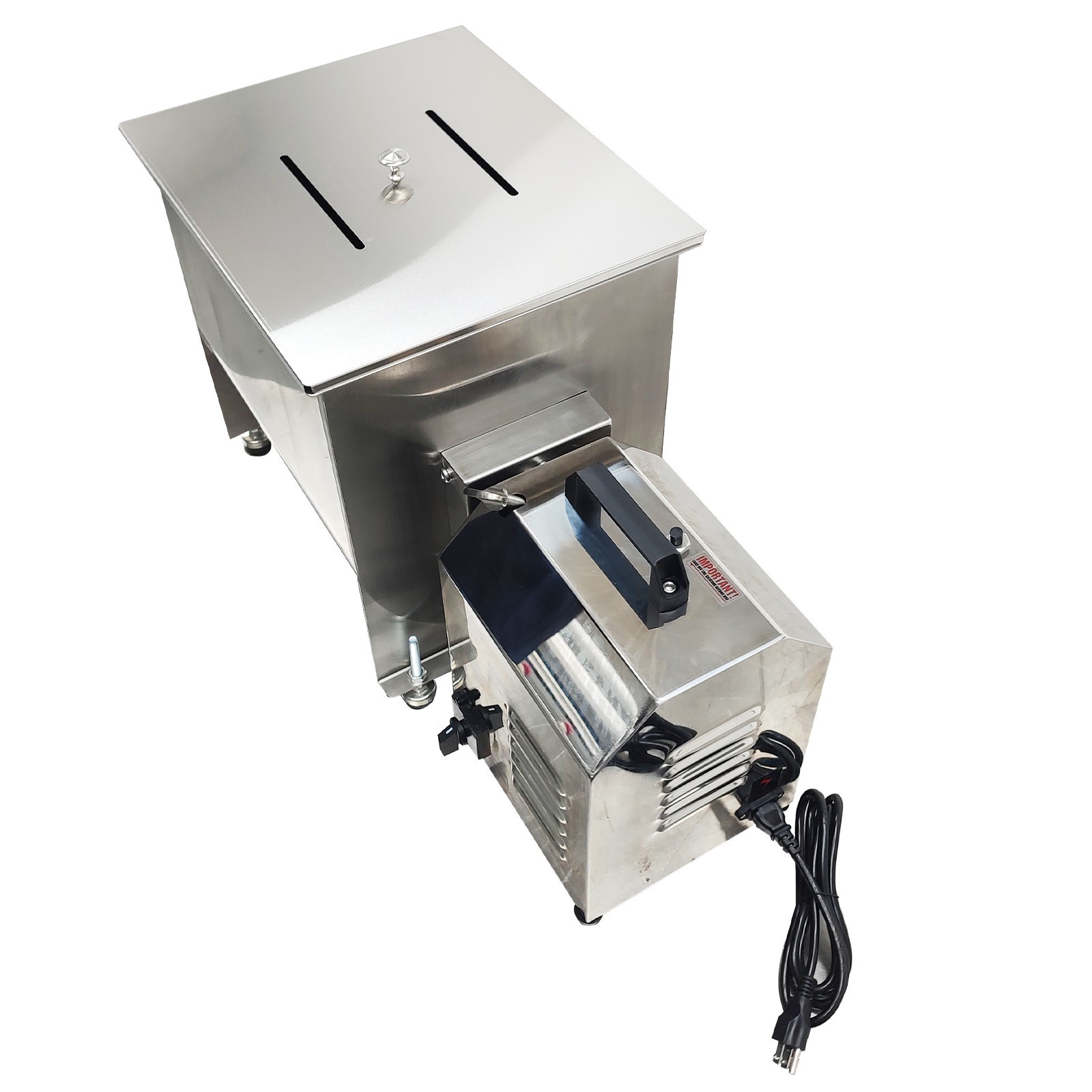 40L Meat Grinder Mixing Stirring Various Meat Vegetable Machine Stainless 550W