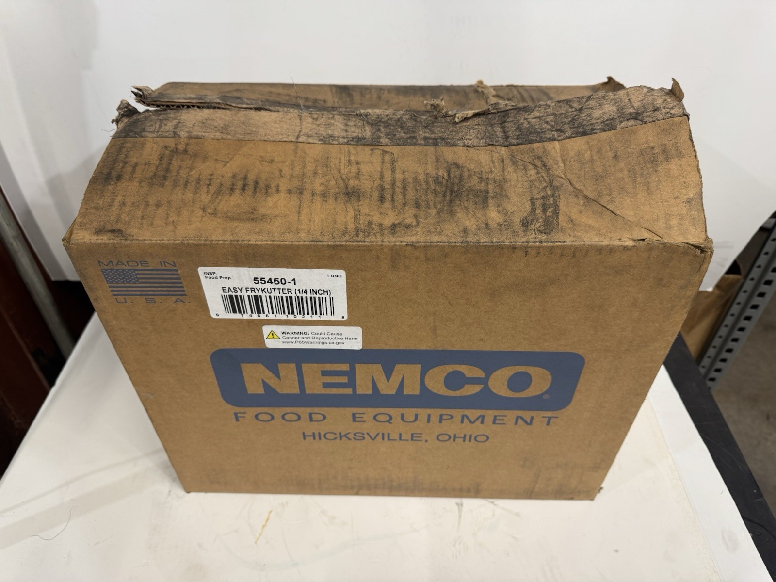 Nemco 55450-1 FryKutter Easy French Fry Potato Cutter 1/4″ Cutting Blade NEW!
