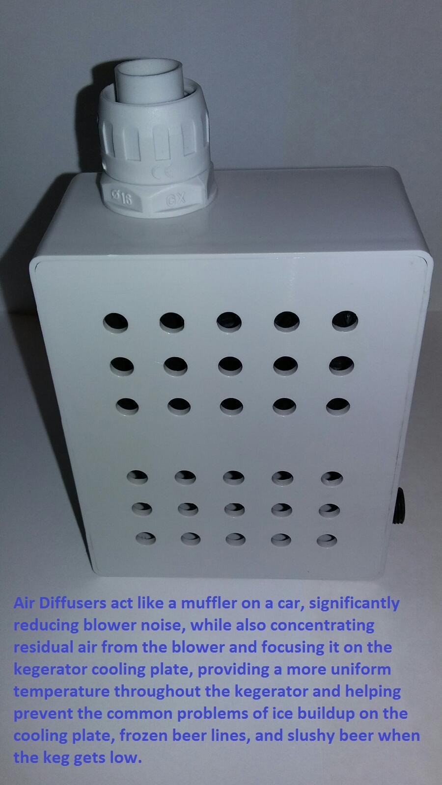 COLDTOWER Kegerator Beer Tower Cooler/Kegerator Fan – Universally compatible