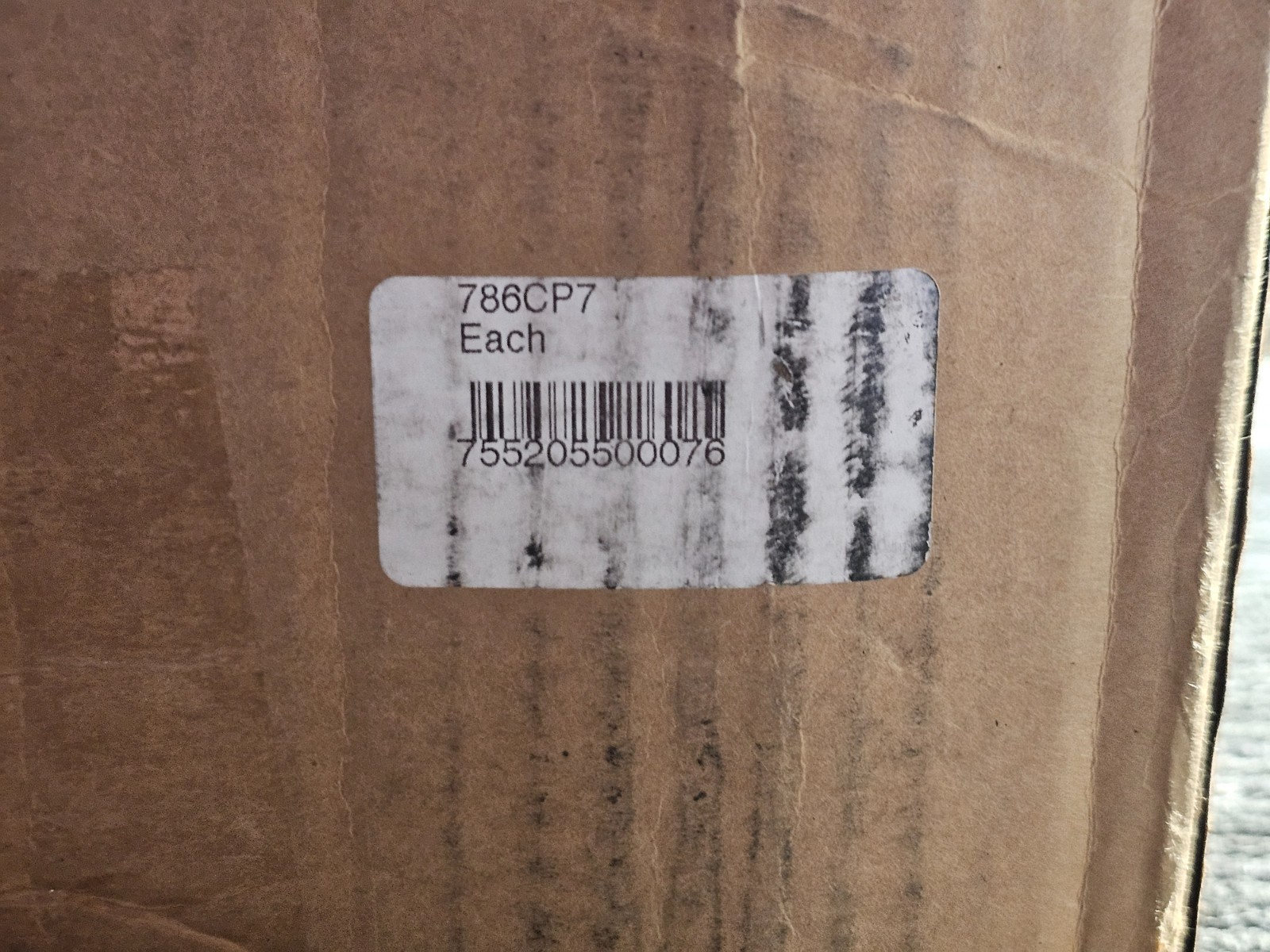 (QTY 4) Global Industrial 12″ x 12′ Standard Clear Strip for Strip Curtain Doors
