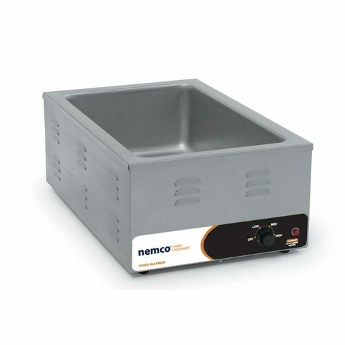 New 12” x 20” Nemco 6055A Countertop Food Full Size Pan Warmer Heated 120v 1200w