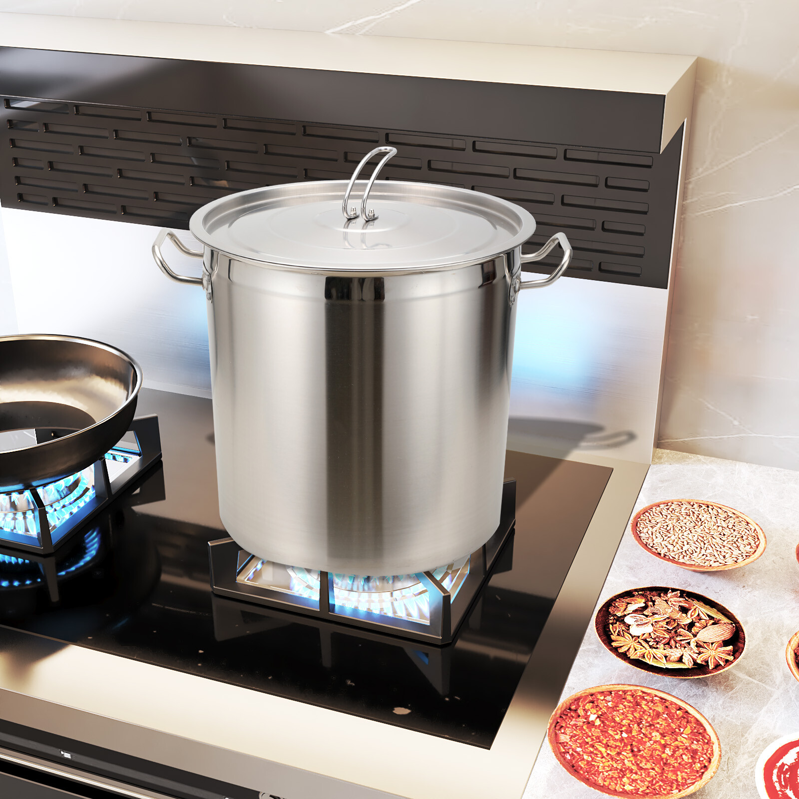 Commercial Automatic Food Mixer Hot Pot Bottom Soup Sauce Stirrer Frying Machine