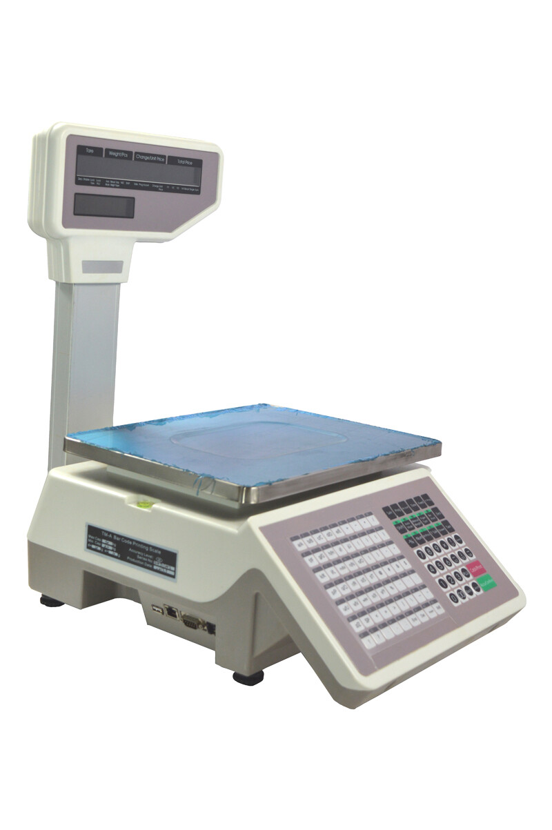 Techtongda 110V Digital Price Computing Scale Thermal wirh Printer 15kg/33 lbs