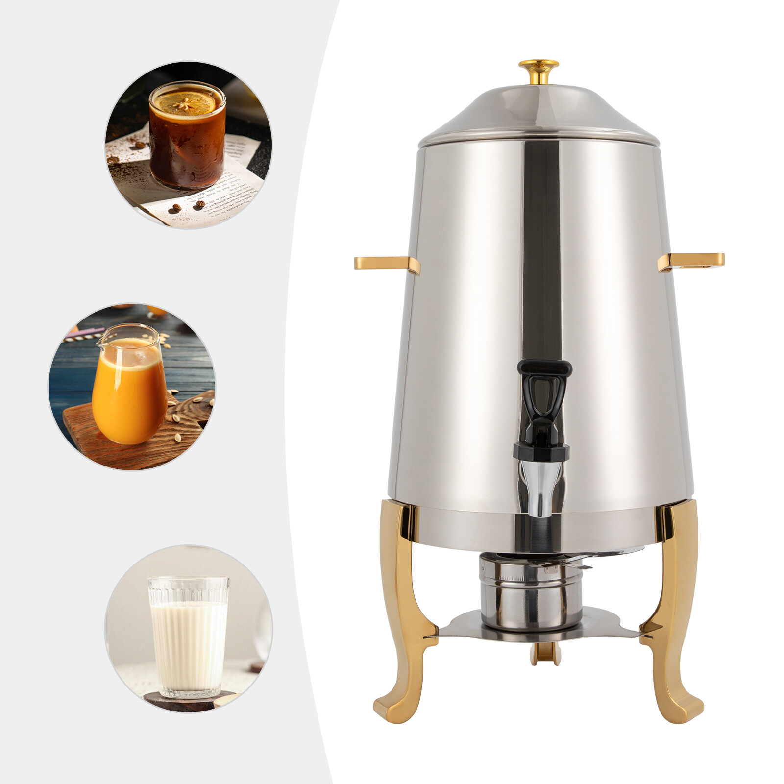 13L Hot Water Boiler Drinks Warmer Beverage Dispenser Electric keep Warming 400W
