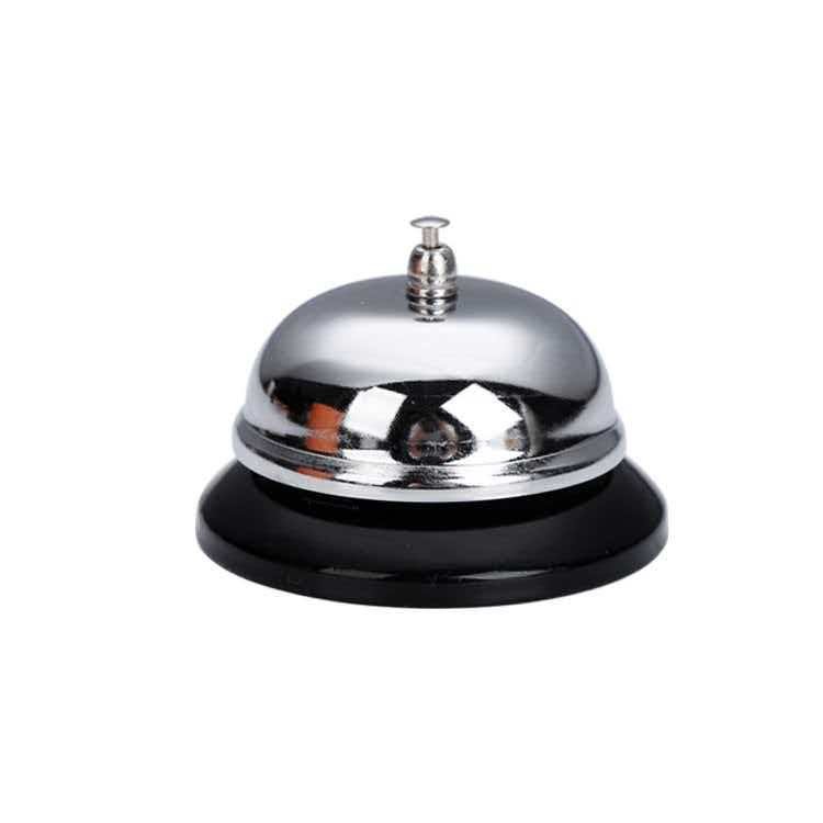 2PCS Restaurant Service Hotel Desk Bell Ring Reception Call Ringer Bar Counter