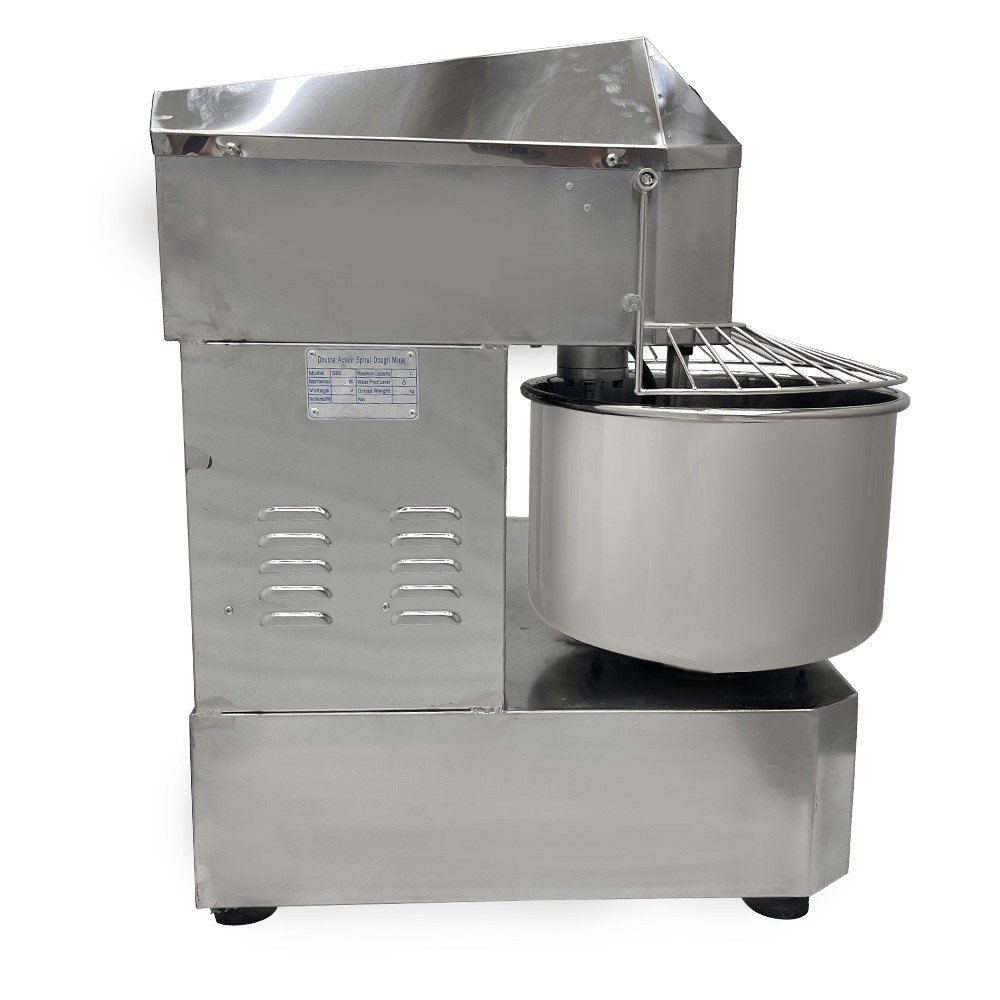 27*14*35in 30L Full Stainless Steel Double Action Double Speed Dough Mixer 110V
