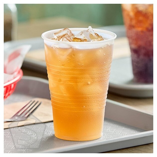Dart Y16T Conex Galaxy 16 oz. Translucent Tall Plastic Cold Cup – 1,000/Case
