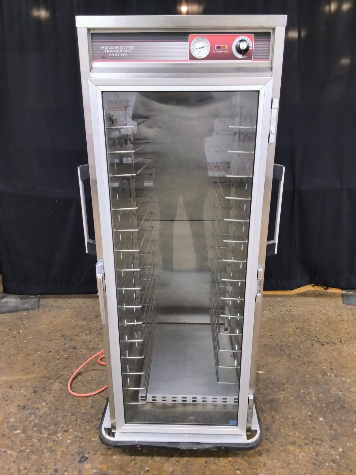 WITTCO 1826-15BC-DD PTGPASS-THROUGH COMMERCIAL HEATED HOLDING CABINET ON CASTERS