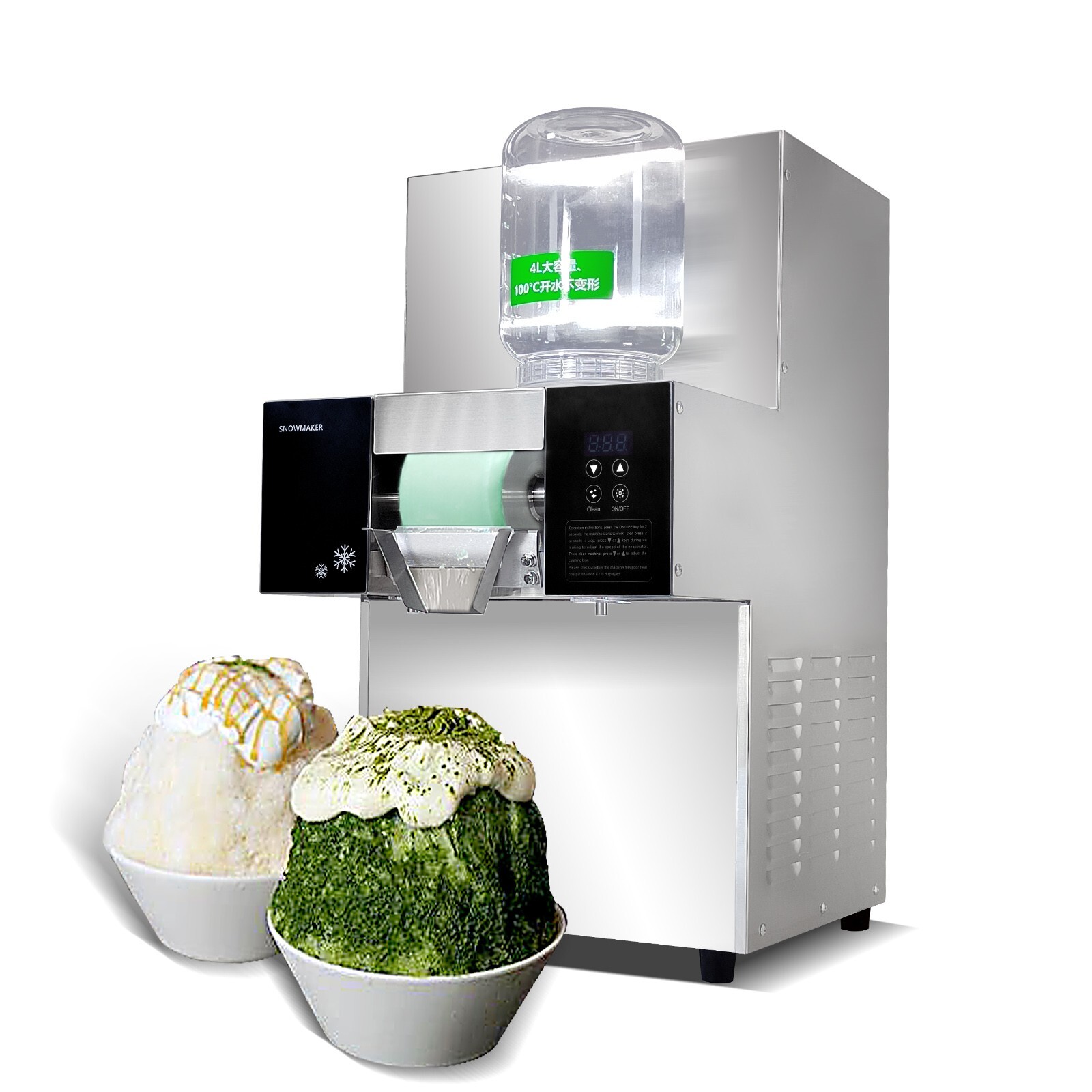 Kolice Commercial Air Cooling Automatically Electric Snowflake Ice Machine