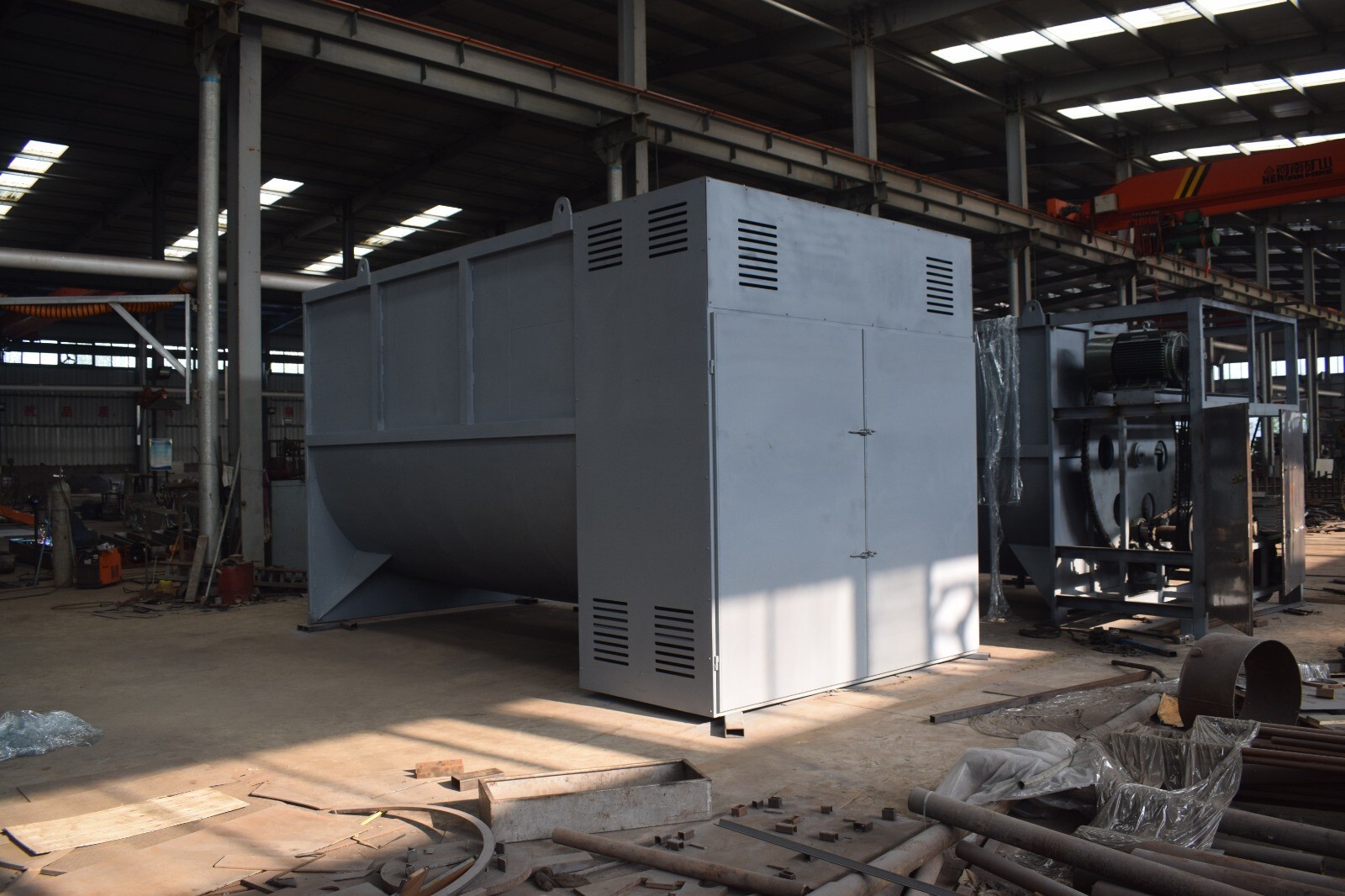 Ribbon Mixer 350 CF, Carbon steel , New, Built from drawings ,1 year warranty!
