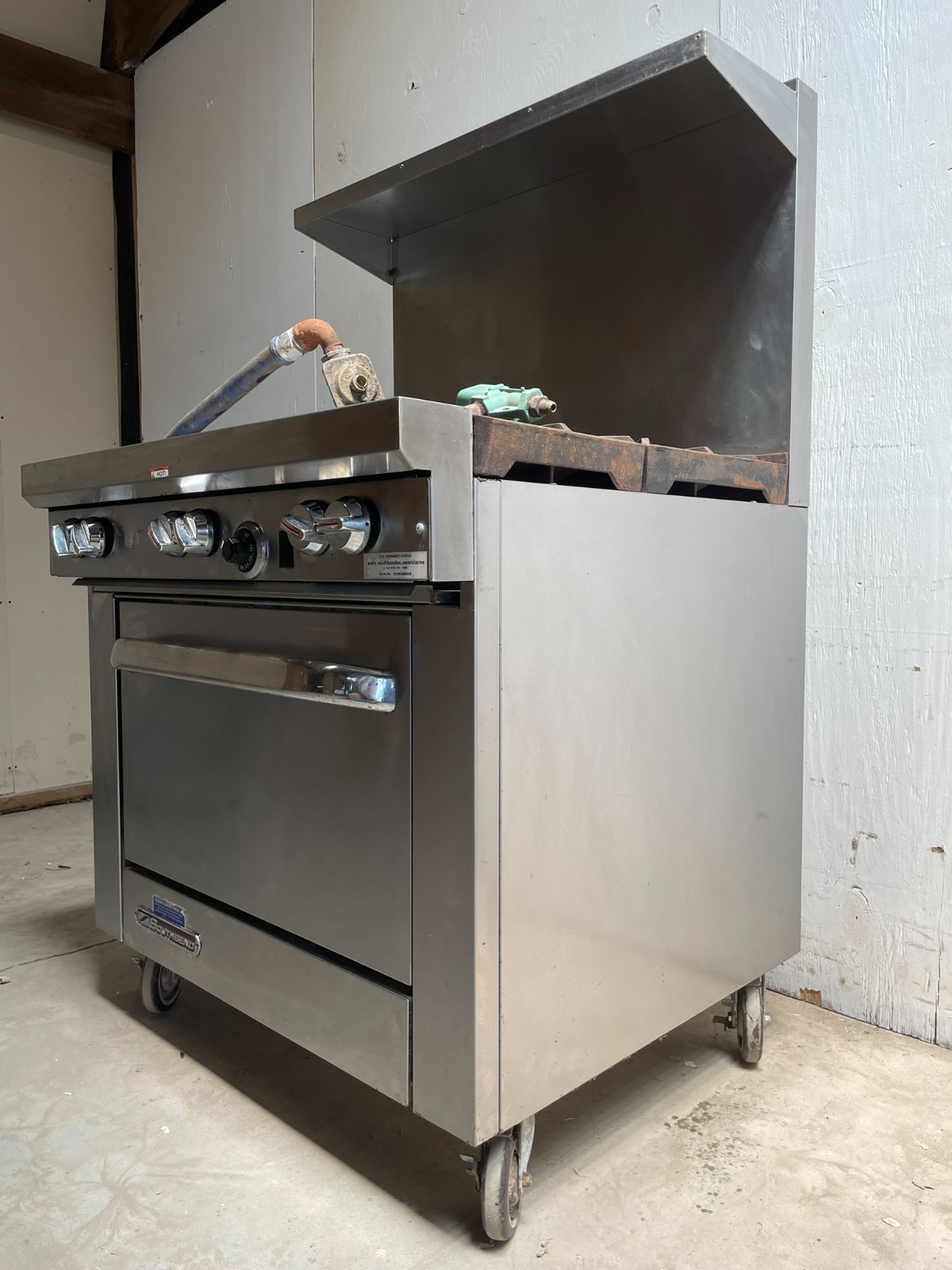 Southbend S36D 36″ 6-Burner S-Series Range Propane