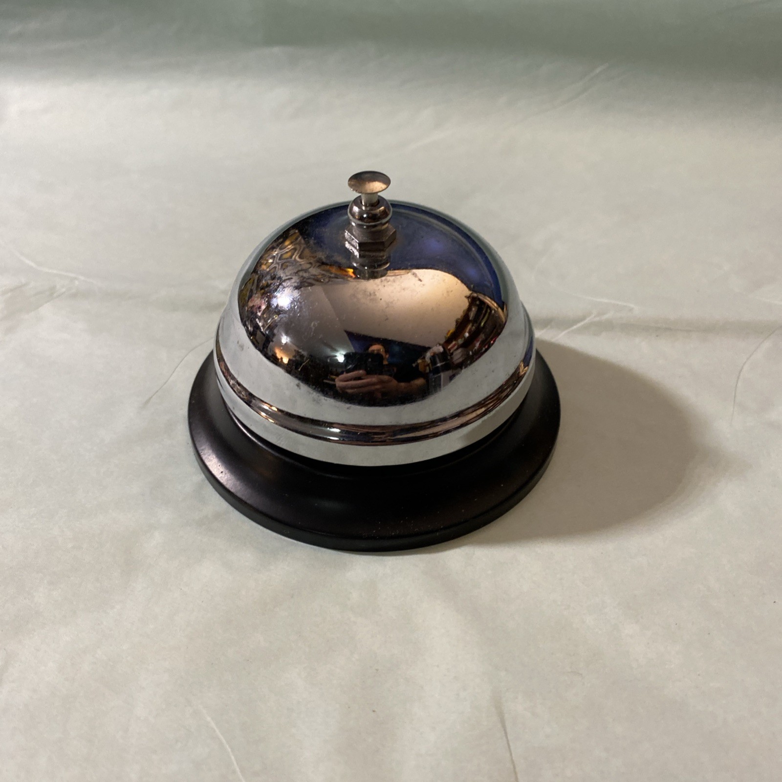 CALL BELL RING FOR SERVICE DESK, KITCHEN/HOTEL COUNTER RESTAURANTS STEEL BASE
