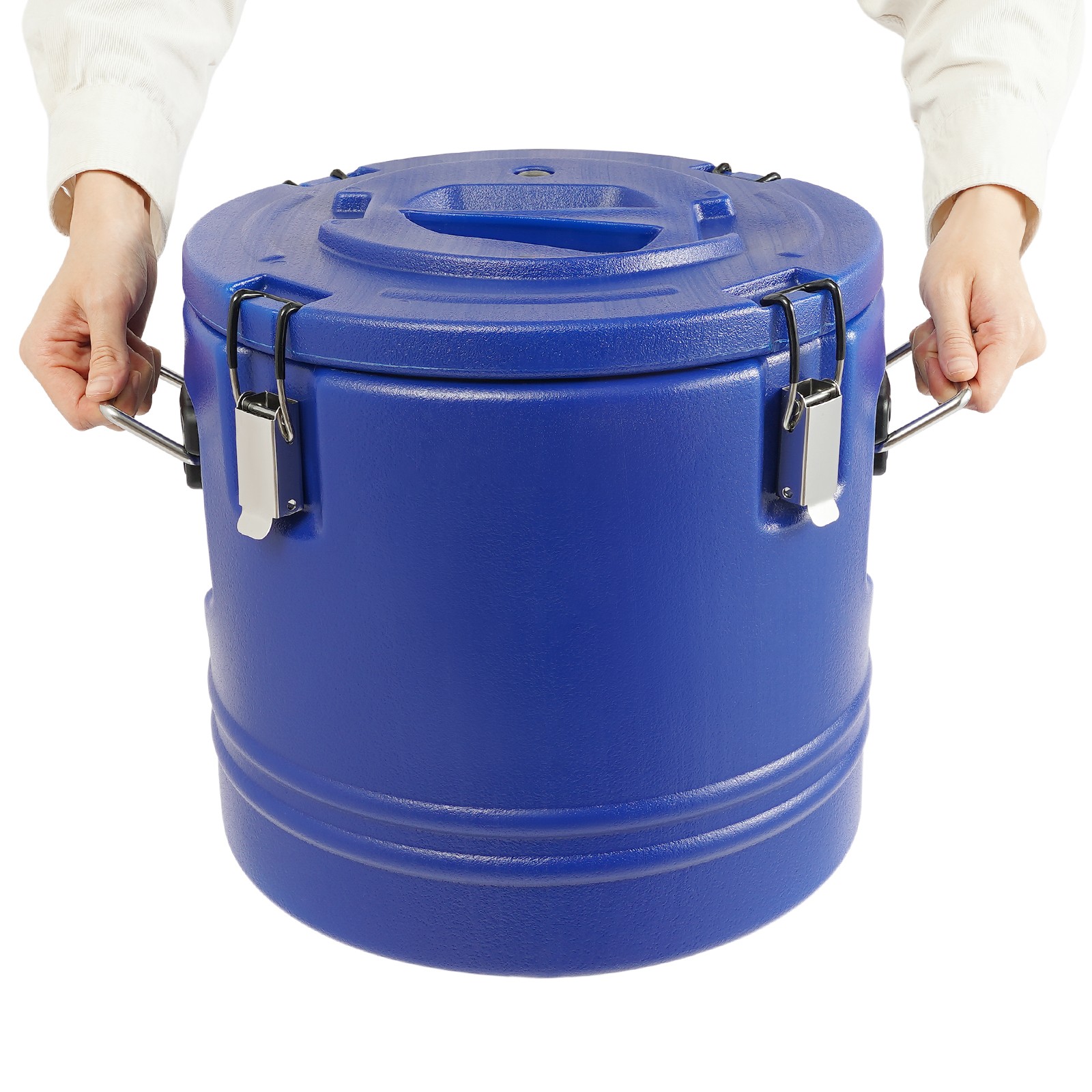 20L Commercial Food Warmer Bucket Insulated Soup Container 201 Stainless Steel